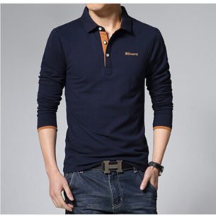 2015-New-Men&#39;s-Polo-Shirts-Fashion-Brand-High-Quality-Long-Sleeve-Solid-Polo-Shirts-Camisa