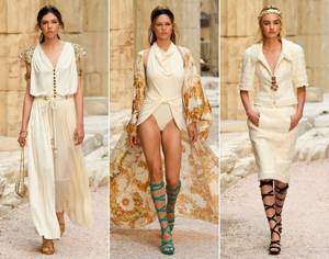 White clothes from Chanel 2018