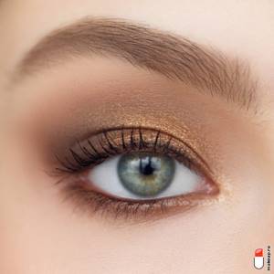 bronze smokey eyes
