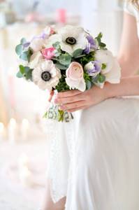 Bouquet with anemones