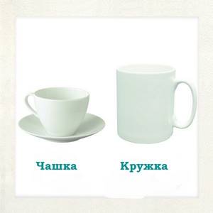 Cup and mug