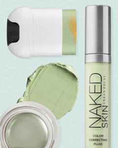 What is the difference between green concealer and corrector?