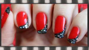 Black and red French