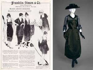 Black dress 1918
