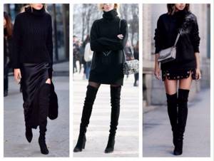 black boots for spring