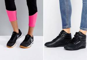 Что носить с черными кроссовками