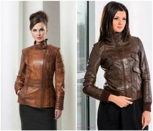 What to wear with a brown leather jacket