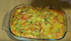 What to cook for dinner - chicken casserole