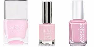 Nail polish colors 2021: fashionable new items - cool light pink