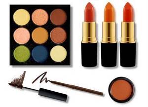 Makeup colors for women of the Dark Autumn color type