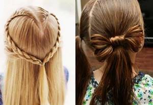 детские прически для девочек на длинные волосы 4