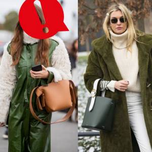 Girls in green teddy coat
