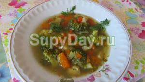 Diet soup “Yummy Broccoli”