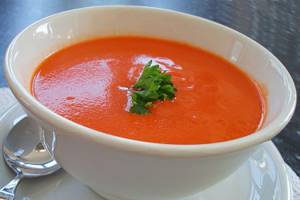 Dietary tomato puree soup - recipes