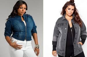 denim jacket for plus size women