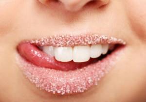 Sugar lips effect