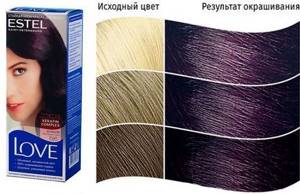 Фиолетовый цвет волос. Фото, кому идёт, как выбрать тон и покрасить. Краски