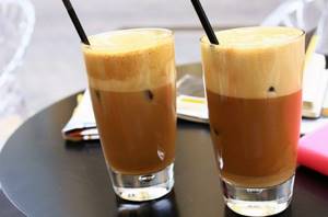 photo frappe with natural coffee