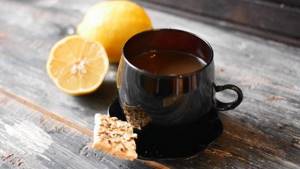 фото кофе с лимонным соком и медом