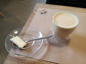 photo of coffee drink cheese raf