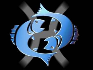 Photo: Symbol of the zodiac sign Pisces