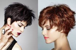 A French haircut that does not require styling for medium, short, or long hair. Photo 