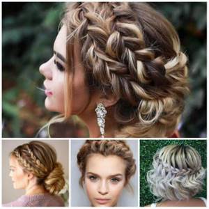 French waterfall hairstyle