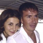 Football player Belkevich and Sedokova
