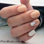 Gel polish for short nails 2017: 100 design options in the photo