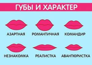 Lips: what does the shape say? Photo 