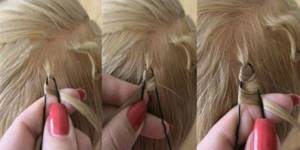 How to curl your hair with hairpins