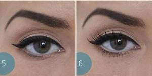 How to draw arrows on the eyes with eyeliner step by step. Beautiful to yourself, perfect and even. Photos, video tutorials 