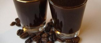How to drink coffee liqueur correctly