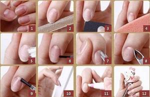 How to properly do edged manicure step by step for beginners. Video tutorials: classic scissors, machine 