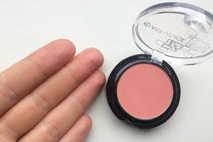 How to properly apply blush on your face - compact
