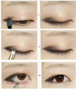 How to narrow your eyes like the Koreans. Eyes 