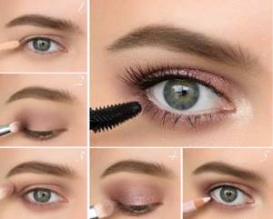 как увеличить глаза с помощью макияжа дневной макияж