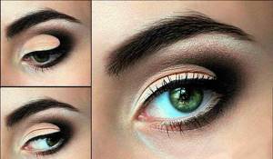 как увеличить глаза с помощью макияжа яркий макияж