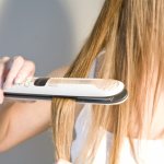 How to straighten your hair with an iron