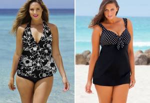 what swimsuits are suitable for plus size people