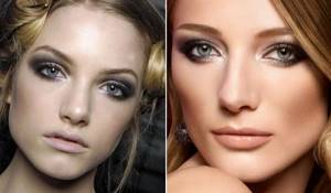 What shadows suit gray eyes and light brown hair. Features of cosmetics selection 