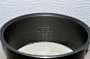 kefir in a bowl