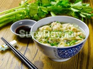 Китайский суп хуньтунь