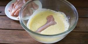 Batter with mayonnaise