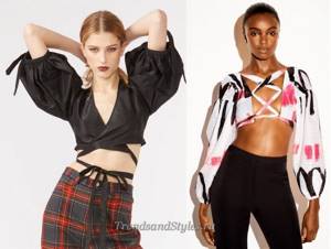short blouses for women stylish 2021 photon new items