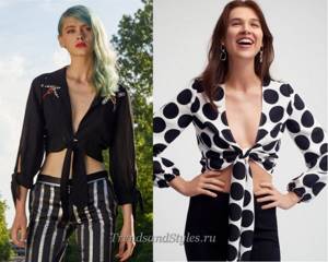 short blouses for women stylish photos 2019