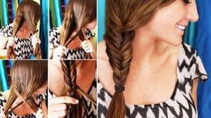 fishtail braid step by step instructions