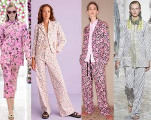 Pajama-style suits
