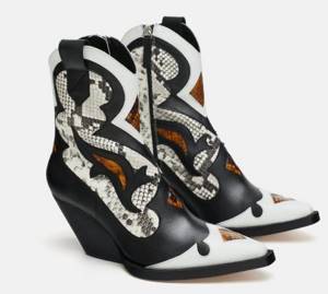 Cowboy boots Zara