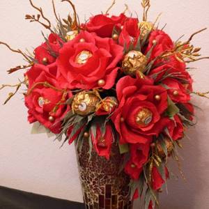 beautiful red bouquet
